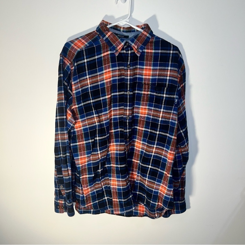 Woolrich Trout Run Men’s Large Plaid Flannel Shirt - Classic Fit - Picture 2 of 8